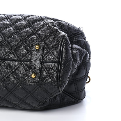 Marc Jacobs Calfskin Quilted Stam Black 9 of 10