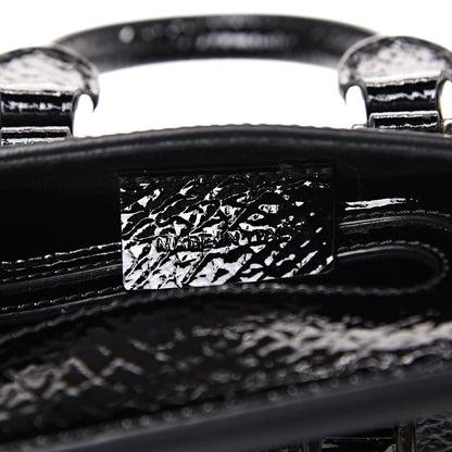 Alexander McQueen Patent Mini Heroine Black 6 of 11