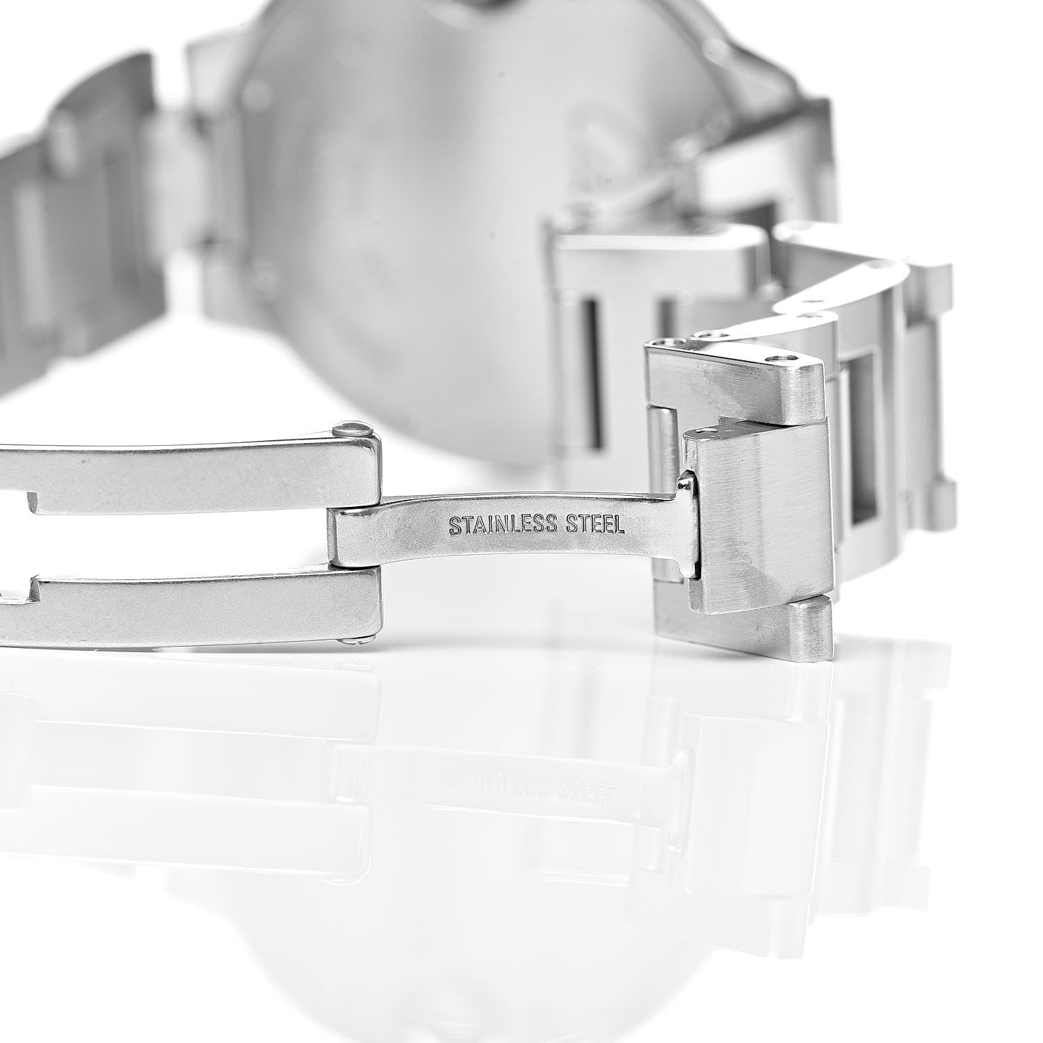 Cartier Stainless Steel 33mm Ballon Bleu De Quartz Watch 8 of 9