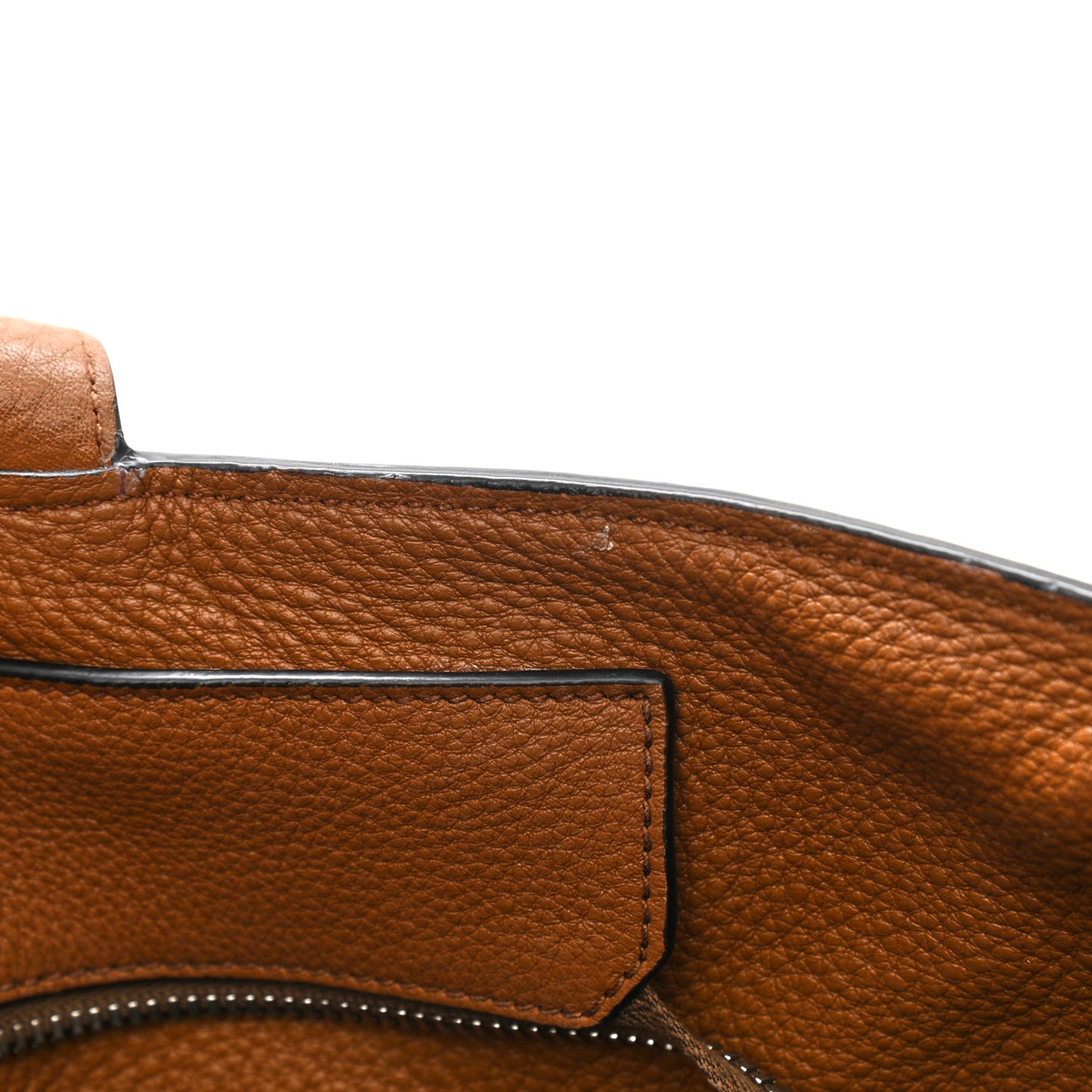 Vitello Phenix Shopping Tote Cannella