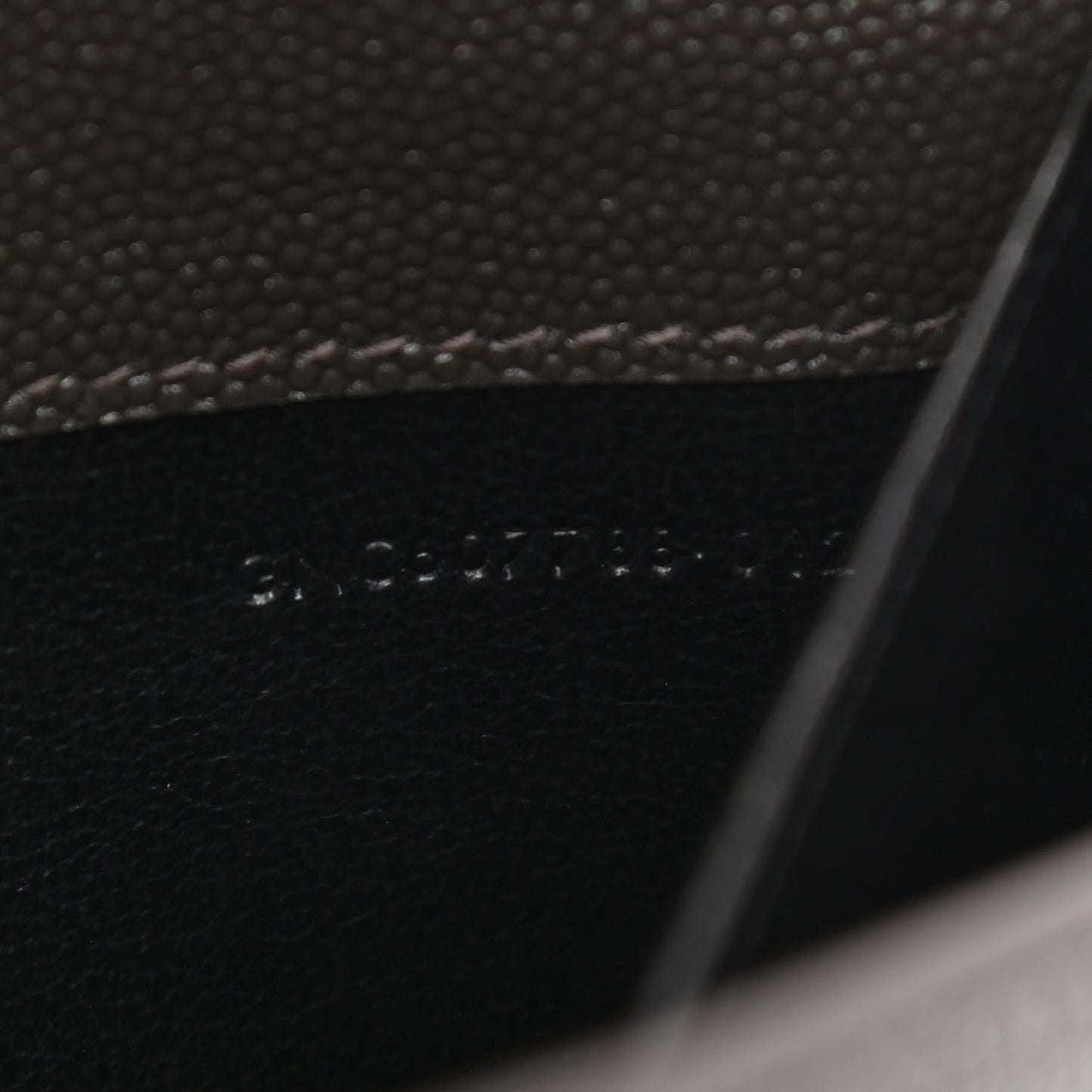 Grain De Poudre Uptown Chain Wallet Pebble