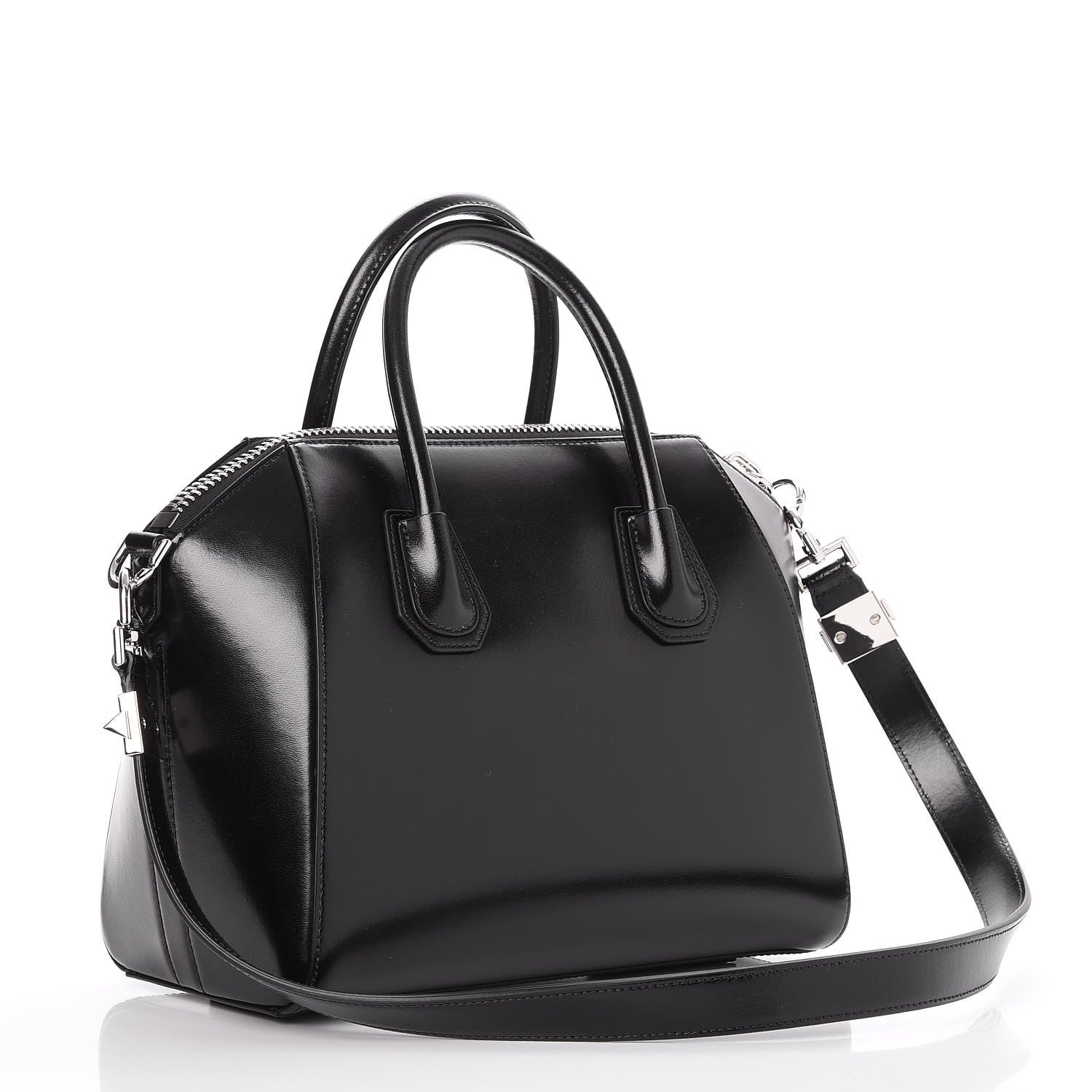 Givenchy Shiny Lord Calfskin Small Antigona Black 3 of 7