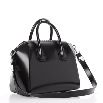 Givenchy Shiny Lord Calfskin Small Antigona Black 3 of 7