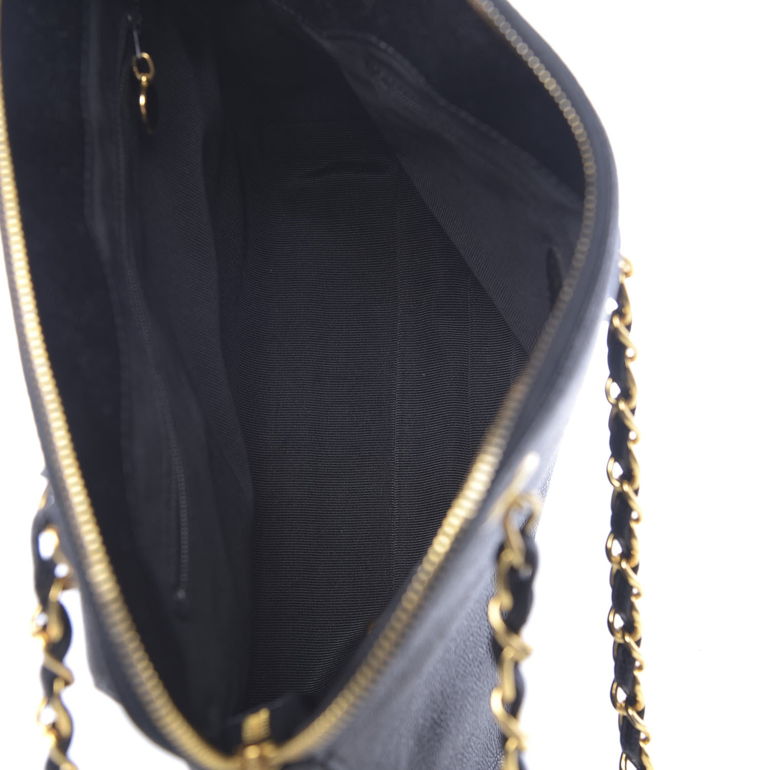 Chanel Caviar Flap Shoulder Bag Black 5 of 10