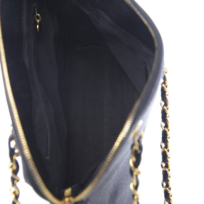 Chanel Caviar Flap Shoulder Bag Black 5 of 10