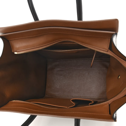 Celine Satin Calfskin Mini Tri-Color Luggage Brown 5 of 11