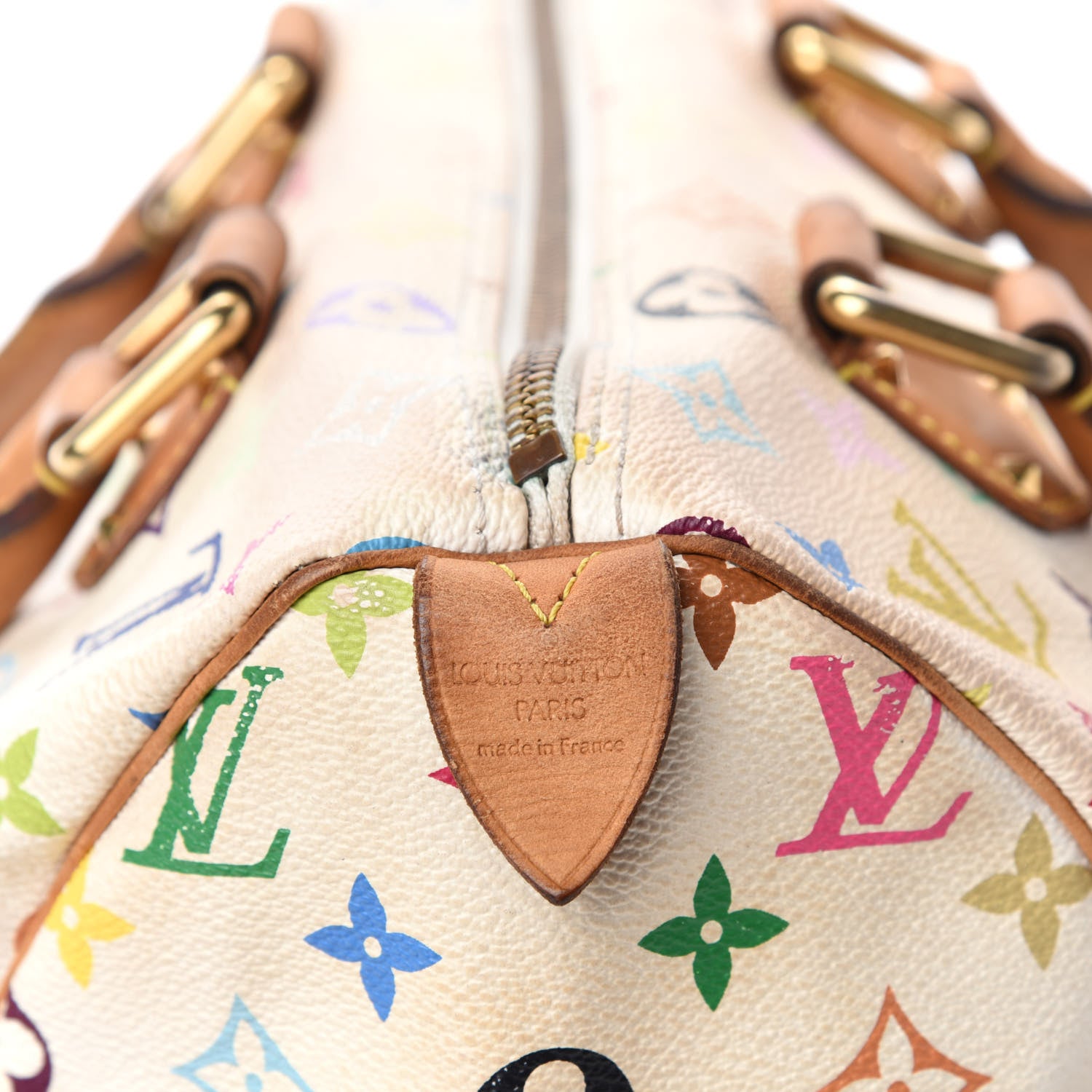 Louis Vuitton Monogram Multicolor Speedy 30 White 12 of 14