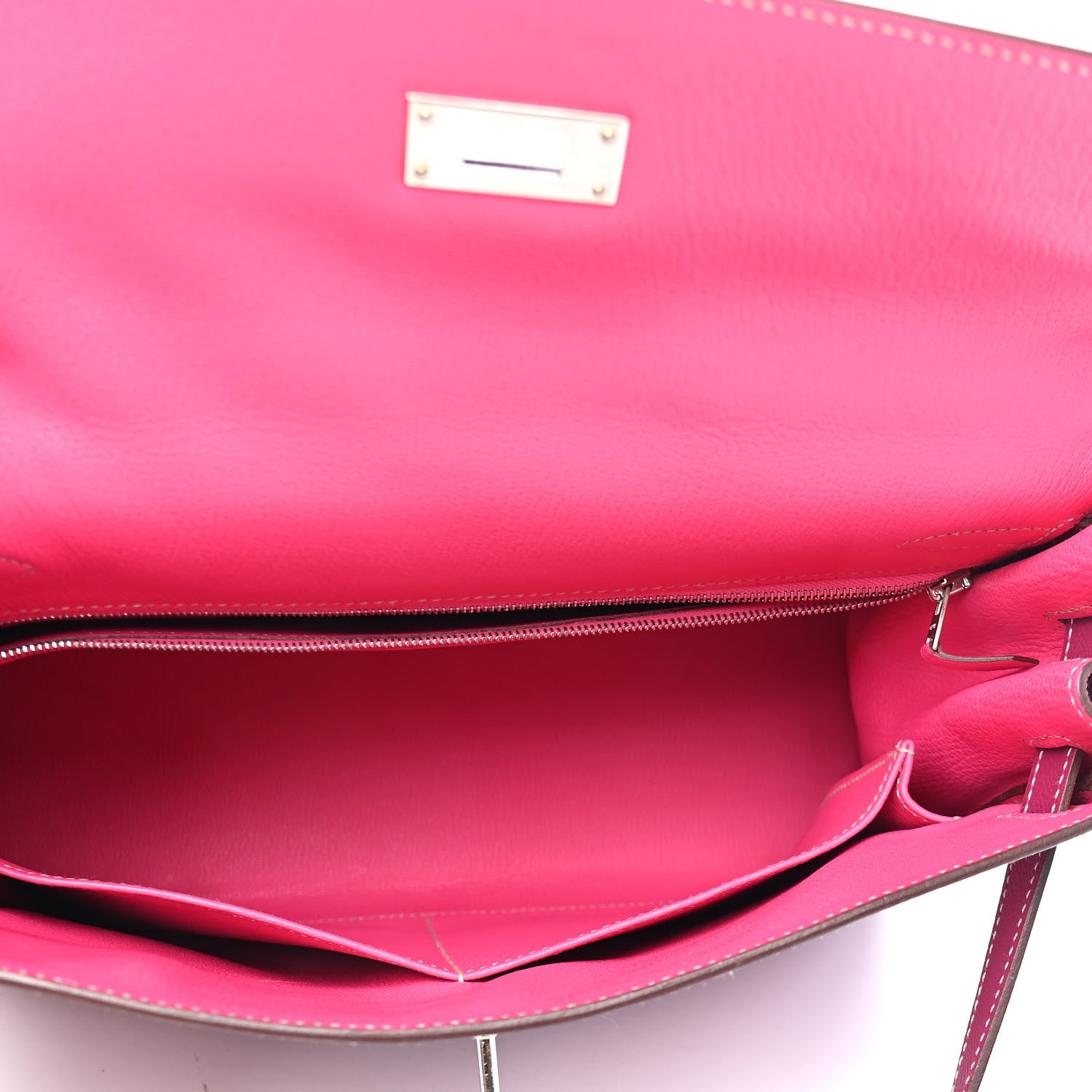 Hermes Epsom Candy Kelly Retourne 32 Tosca Rose Tyrien 9 of 25