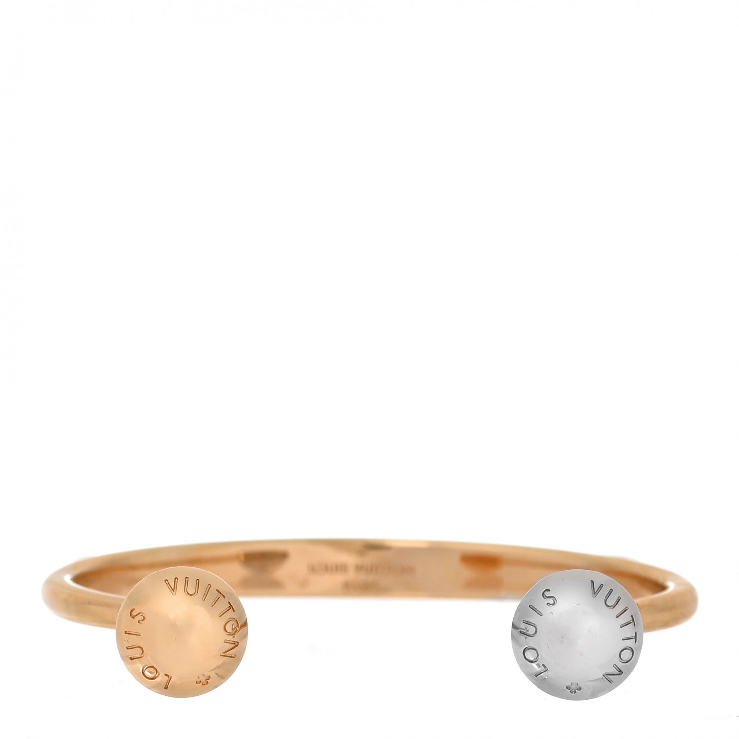 Louis Vuitton Metal Studdy Bracelet M Gold Rose Gold Silver 1 of 8