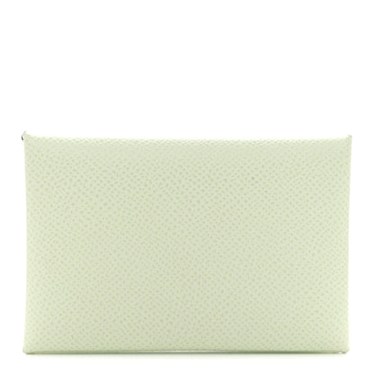 Hermes Epsom Calvi Card Case Vert Fizz 1 of 8