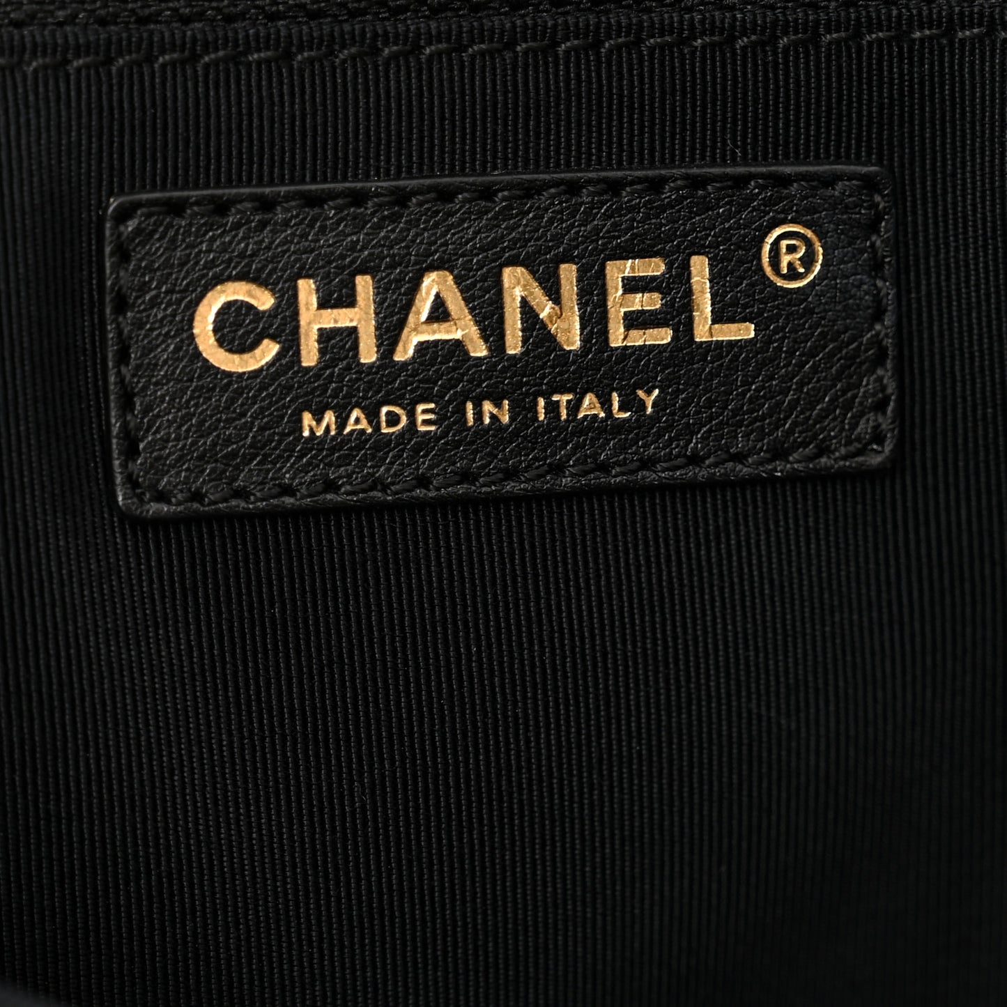 Calfskin Cerf Executive Shopper Tote Black