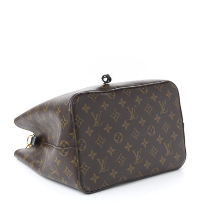 Louis Vuitton Monogram Neonoe MM Black 3 of 10