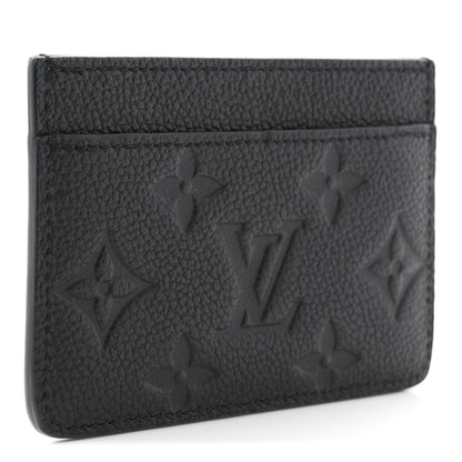 Louis Vuitton Empreinte Card Holder Black 3 of 7