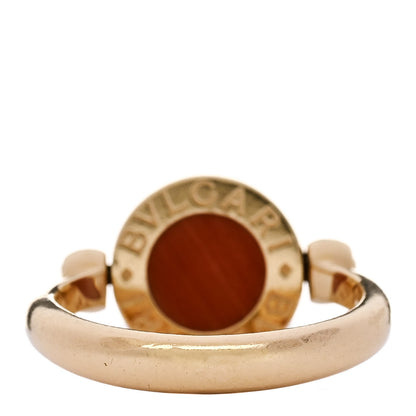 Bulgari 18K Yellow Gold Onyx Coral BVLGARI BVLGARI Ring 48 4.5 4 of 6