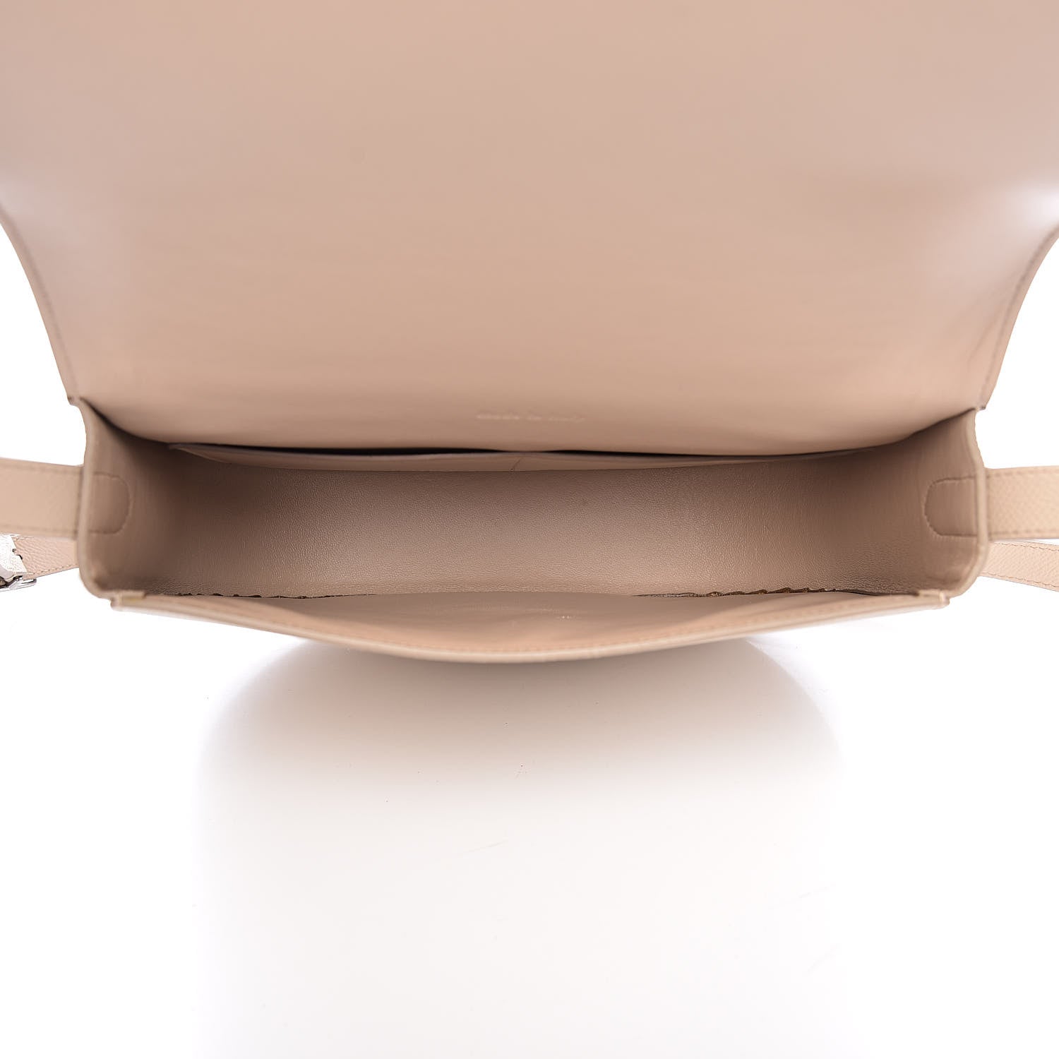 Celine Grained Calfskin Medium Trotteur Light Taupe 5 of 11