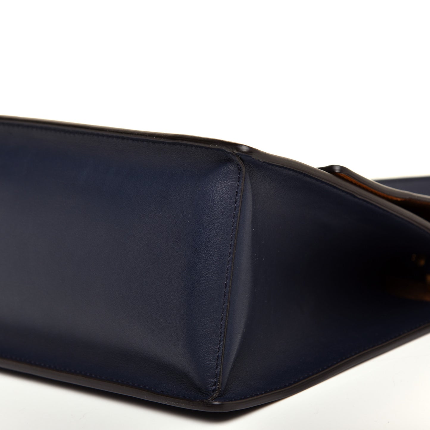 Vitello Grace Matte F is Fendi Kan U Shoulder Bag Navy