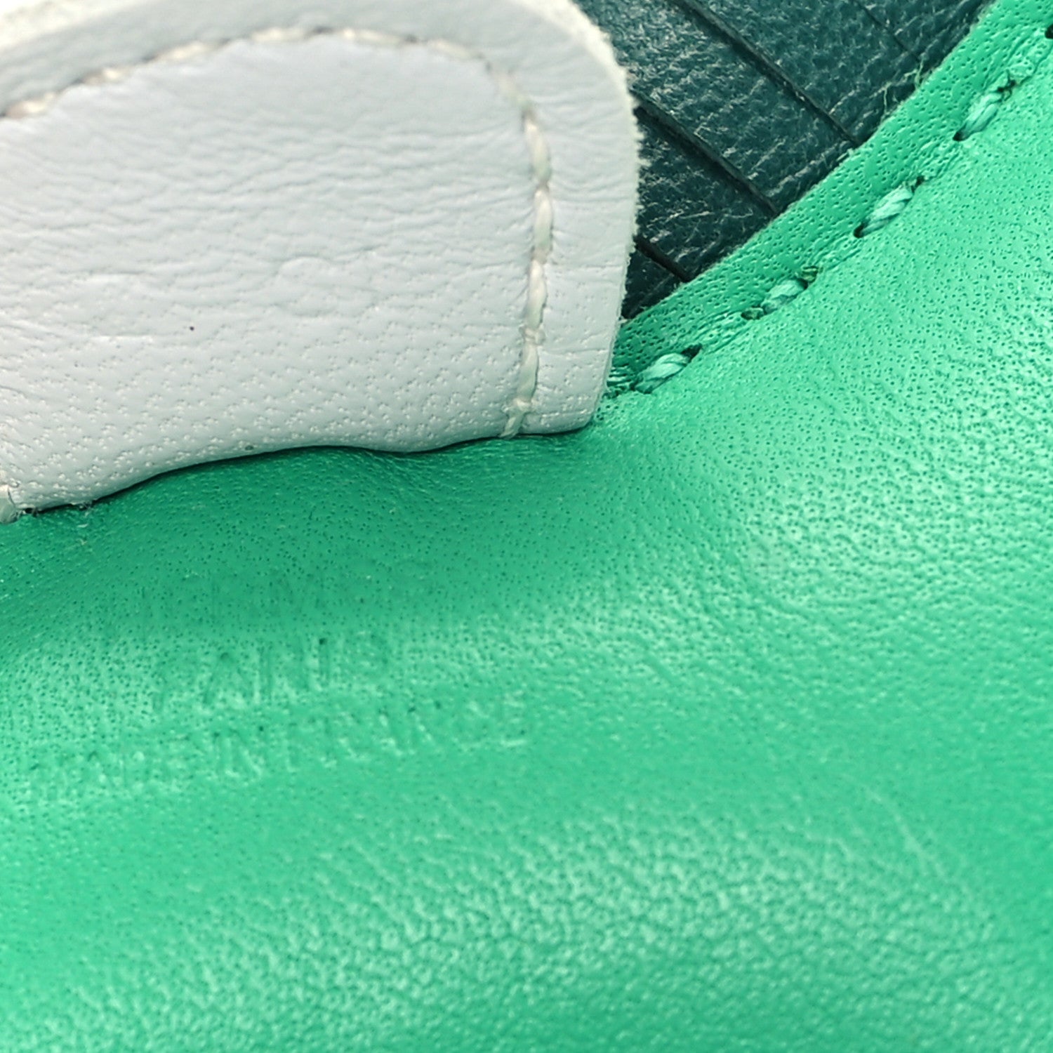 Hermes Milo Lambskin Grigri Rodeo Horse Bag Charm PM Menthe Malachite Brume 3 of 4