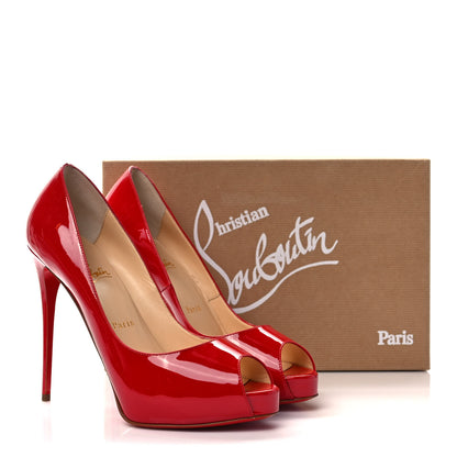 Christian Louboutin Patent New Very Prive 120 Pumps 39 Oeillet 8 of 8