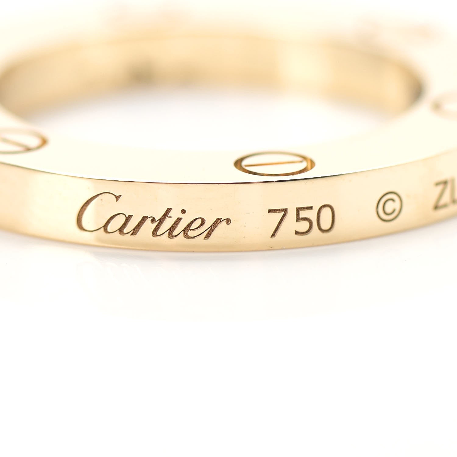 Cartier 18K Yellow Gold LOVE Pendant Necklace 5 of 6