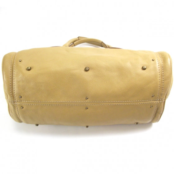 Chloe Leather Paddington Bag Maize 4 of 18