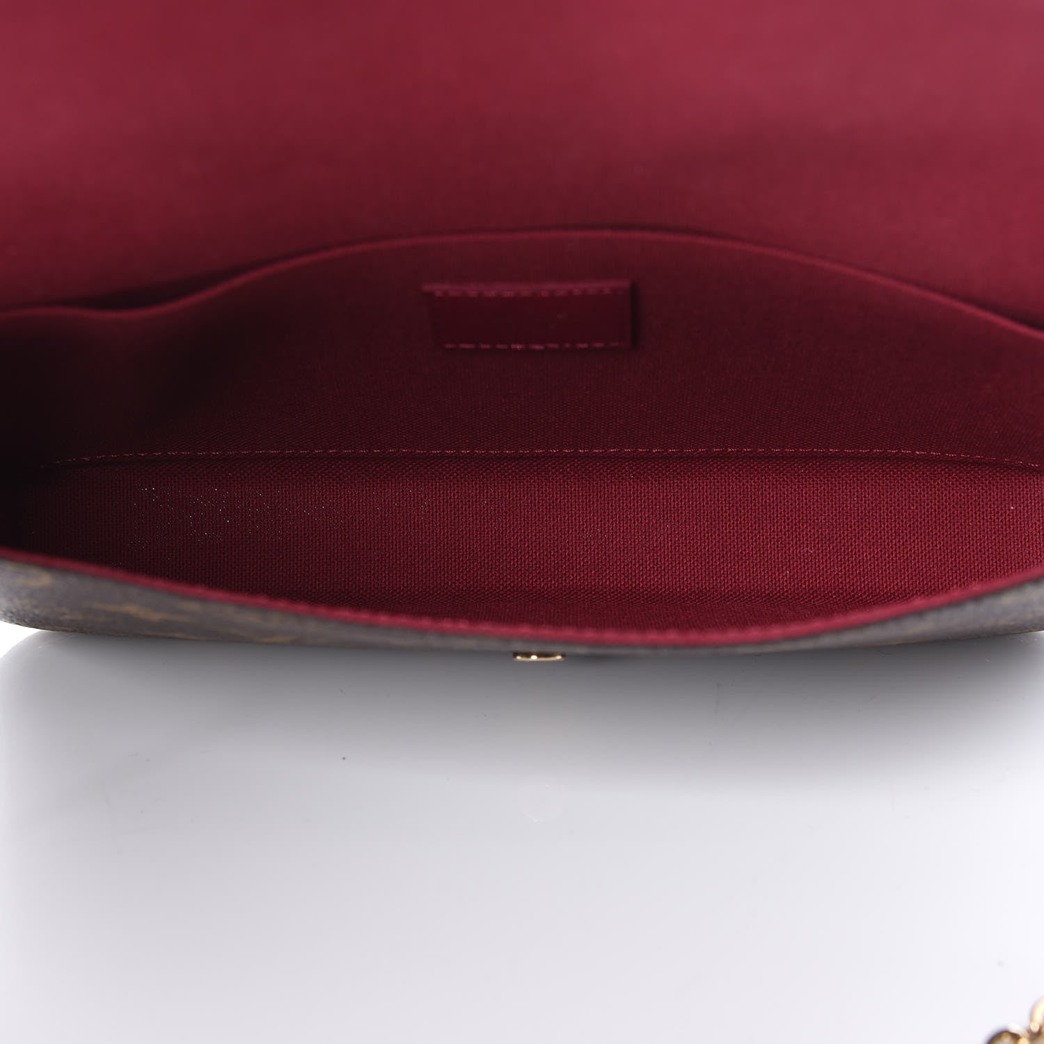 Louis Vuitton Monogram Pochette Felicie Chain Wallet Fuchsia 11 of 23