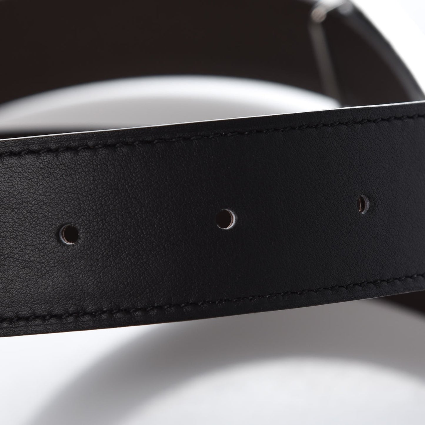 Epsom Swift 32mm Belt 95 Etoupe Black