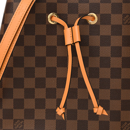 Louis Vuitton Damier Ebene Neonoe MM Safran 7 of 10