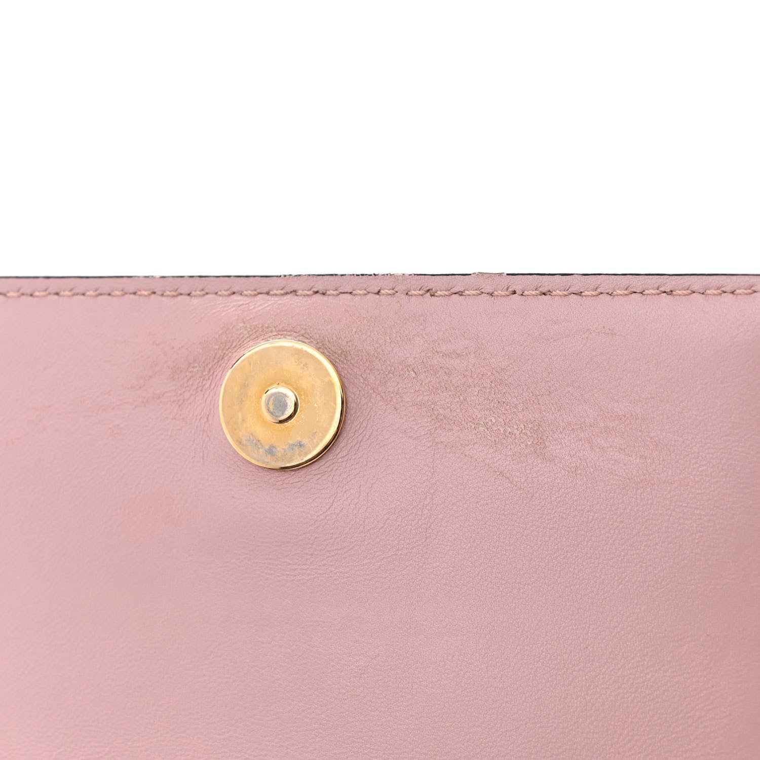Valentino Garavani Calfskin Small My Rockstud Saddle Bag Rose Quartz 11 of 11