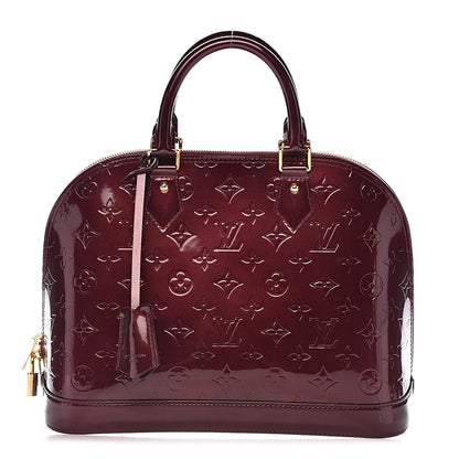 Louis Vuitton Vernis Alma PM Rouge Fauviste 1 of 10