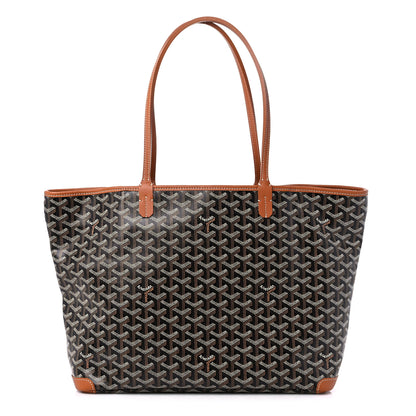 Goyard Goyardine Artois MM Black Gold 1 of 9