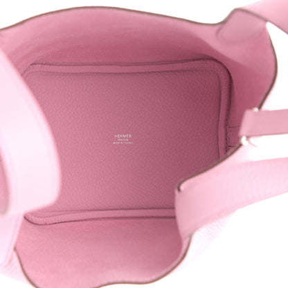 Hermes Taurillon Clemence Picotin Lock 18 PM Mauve Sylvestre 5 of 11