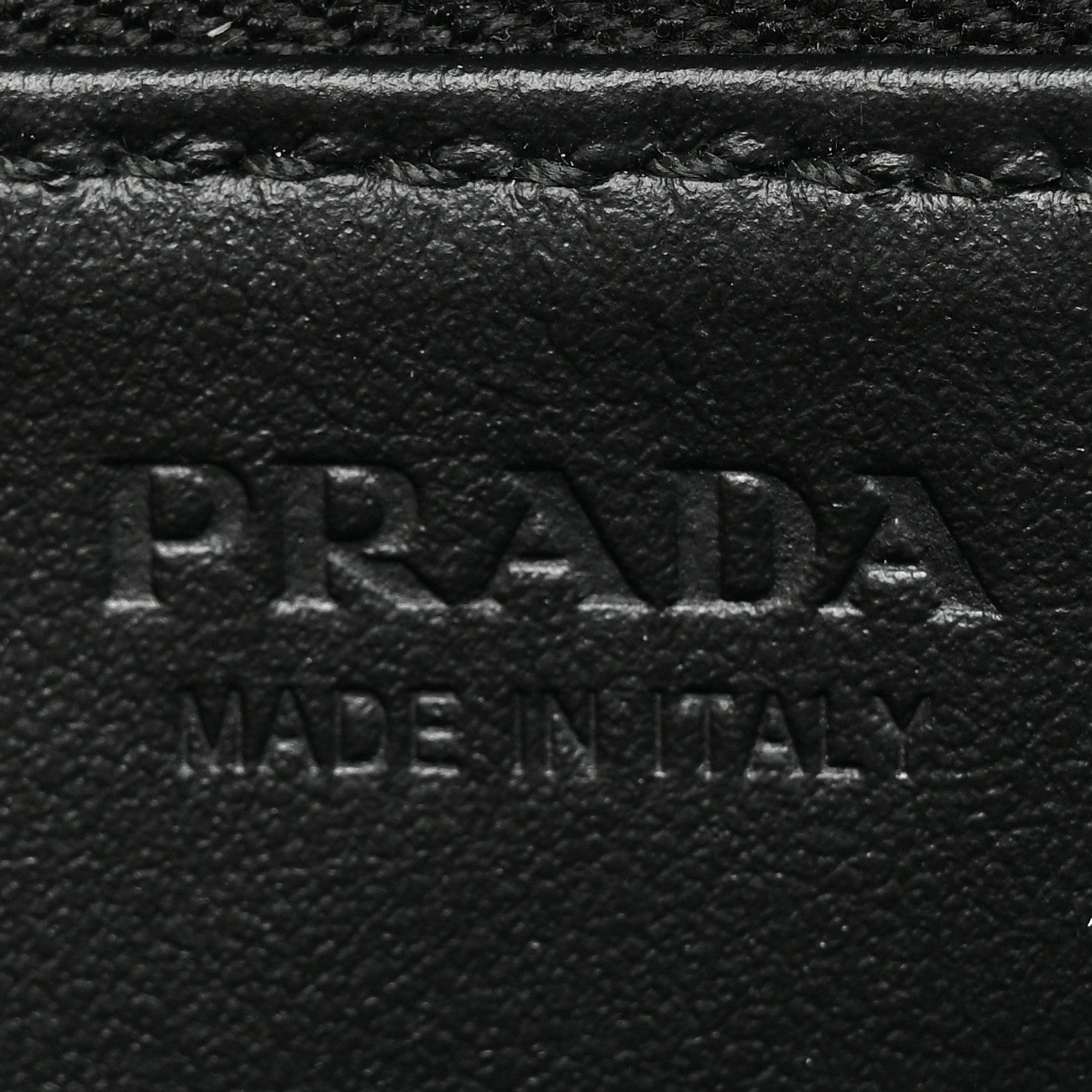 Prada Saffiano Travel Double Zip Crossbody Belt Bag Black 7 of 9