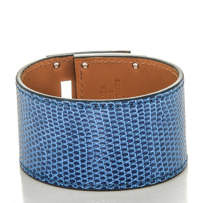 Hermes Lizard Kelly Dog Cuff Mykonos 3 of 5