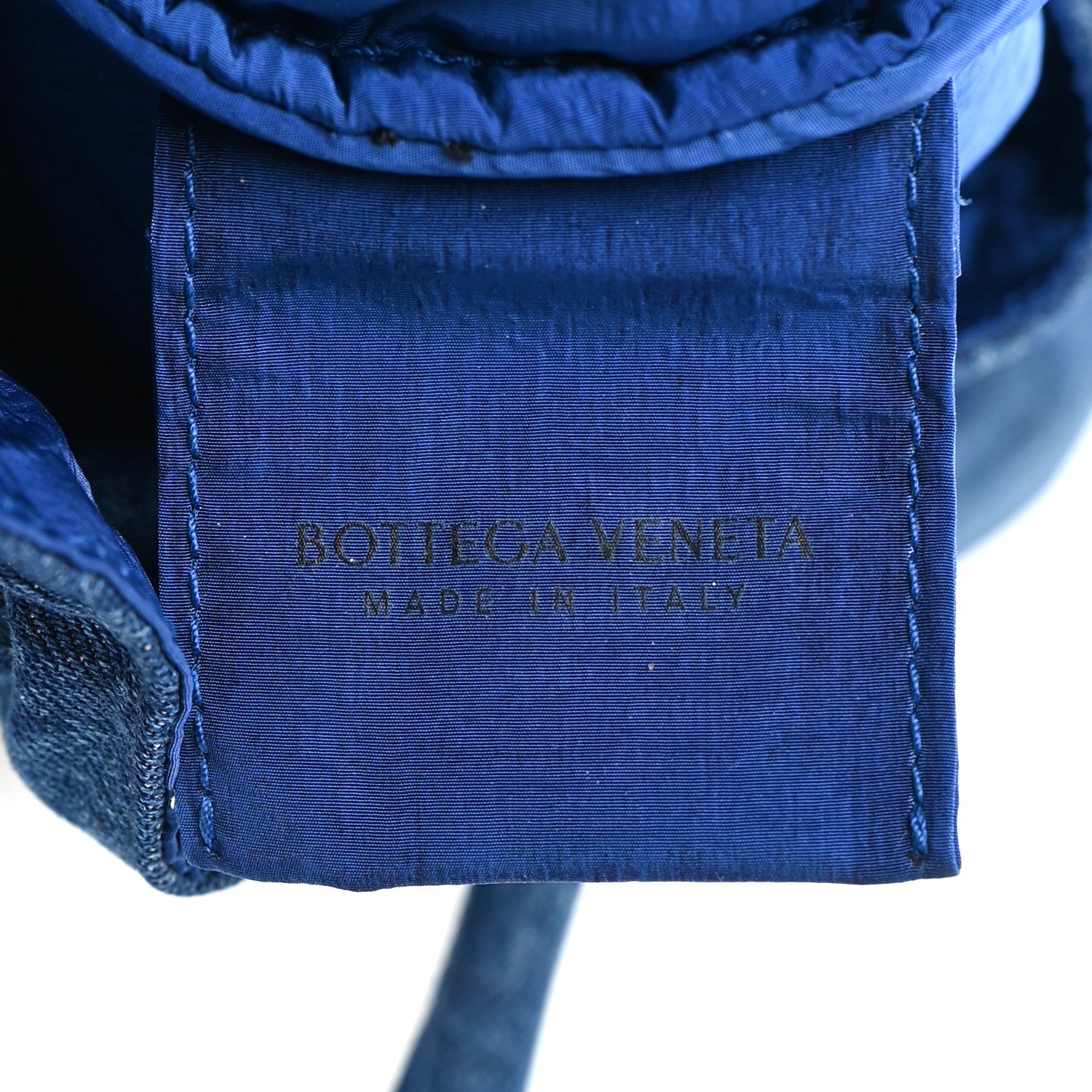 Bottega Veneta Denim Beak Belt Bag Blue 6 of 10