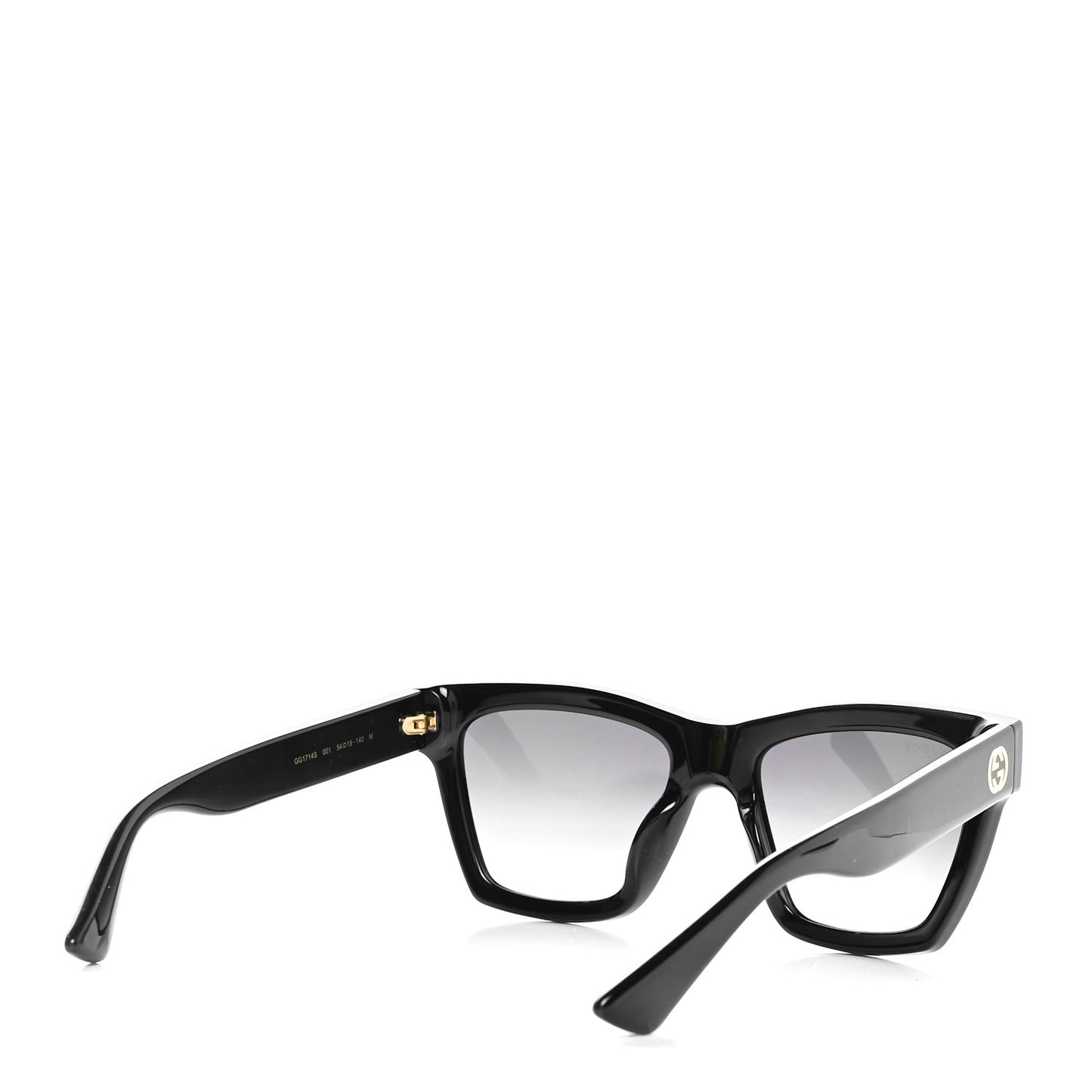 Acetate Square Frame Sunglasses GG1714S Black