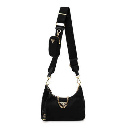 Prada Nylon Re-Edition 2005 Shoulder Bag Black 1 of 9