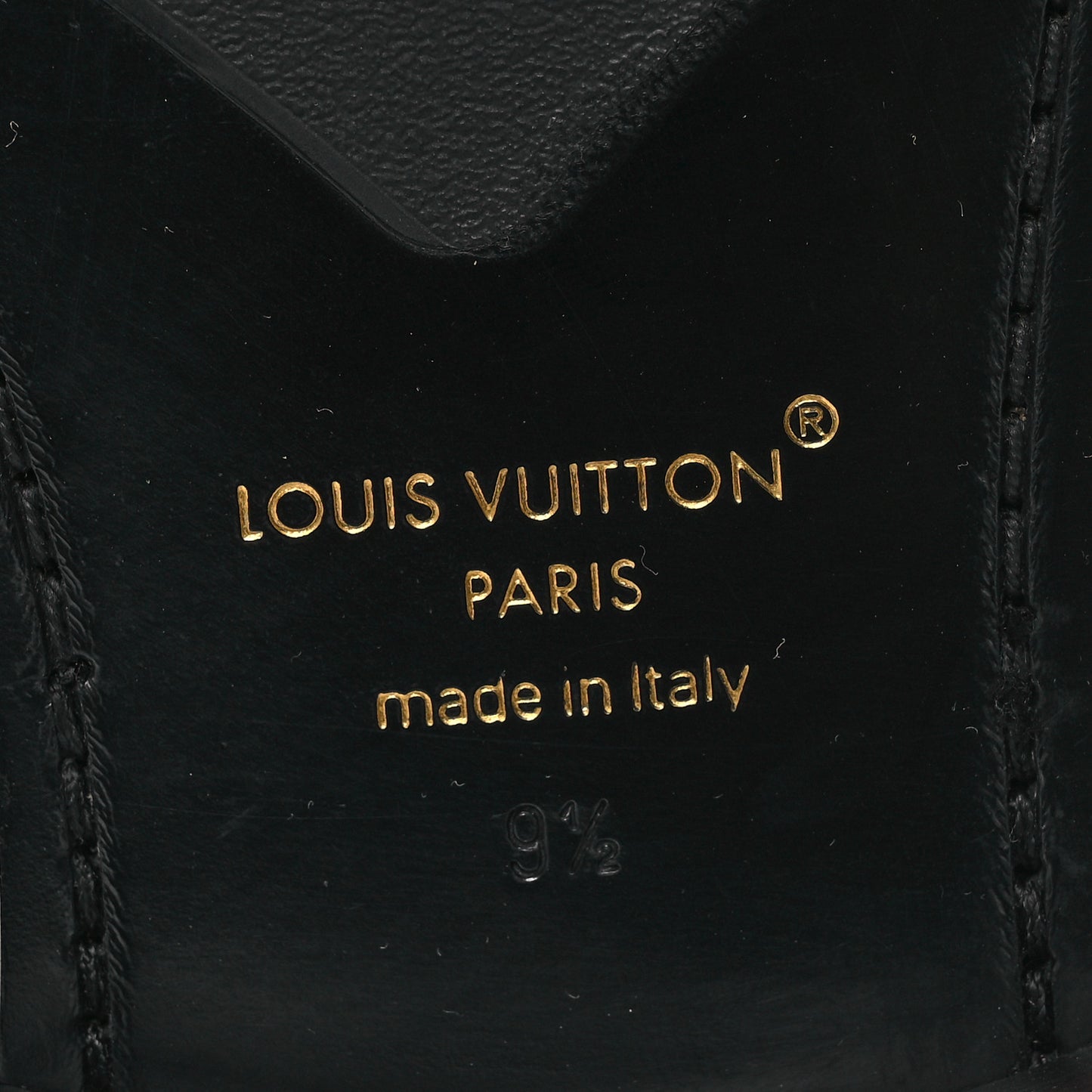 Monogram Eclipse Jacquard Mens Major Loafers 9.5