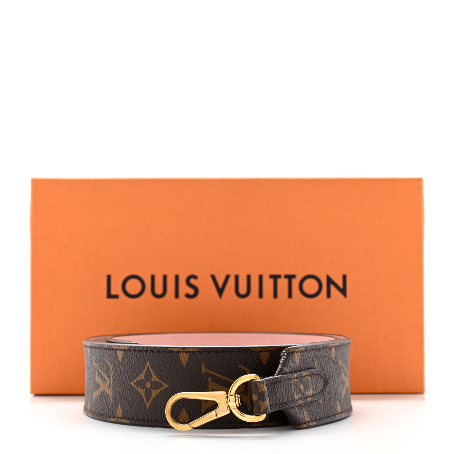 Louis Vuitton Monogram Bandouliere Shoulder Strap Rose Poudre 4 of 4