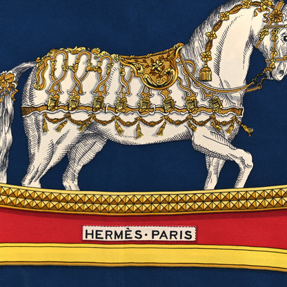Hermes Silk Grand Apparat Forever Scarf 90 2 of 4