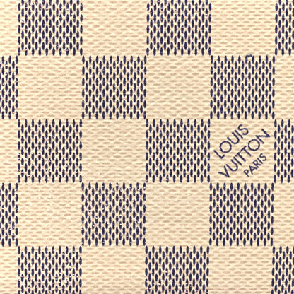 Louis Vuitton Damier Azur Clemence Wallet Rose Ballerine 5 of 11