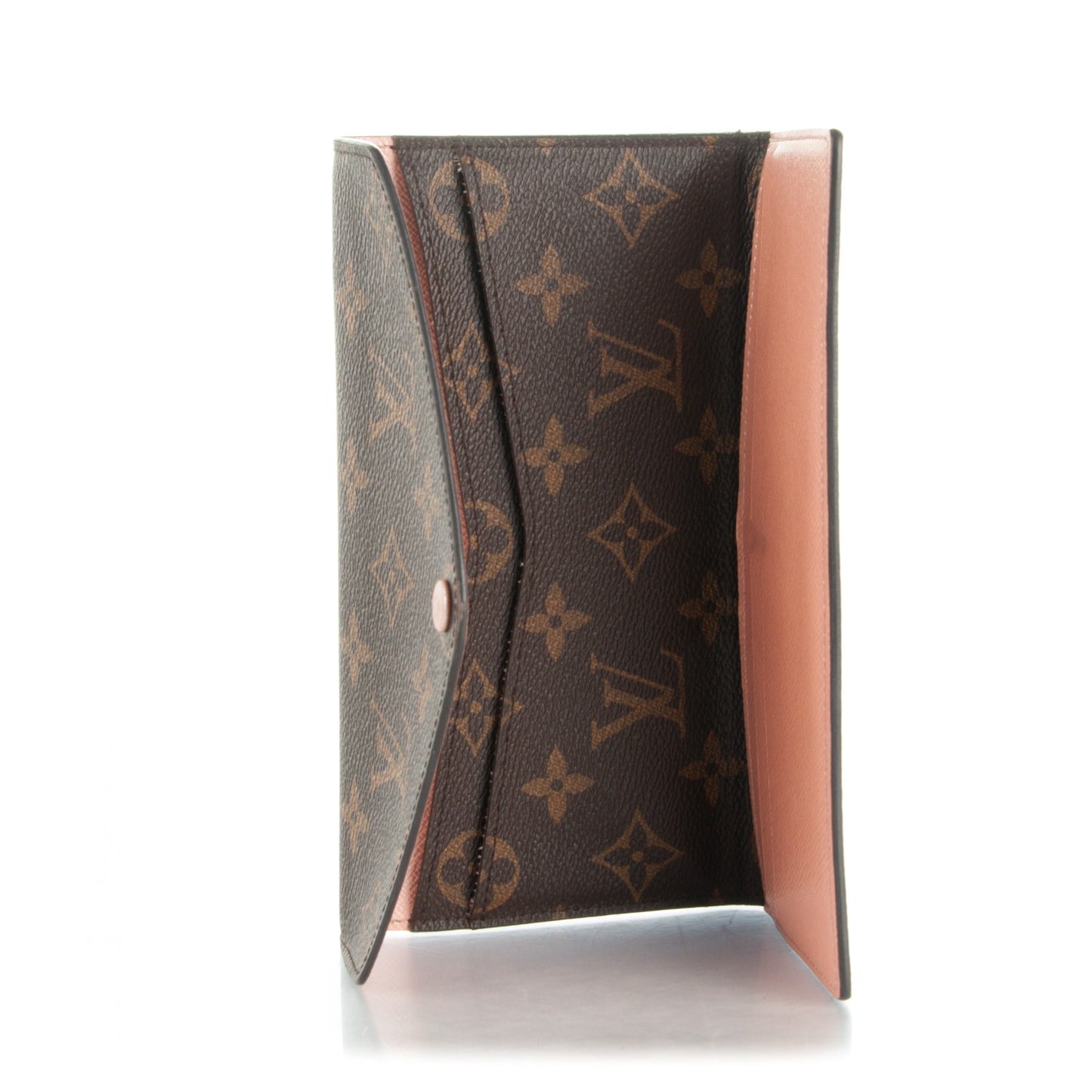 Monogram Josephine Wallet Rose Nacre