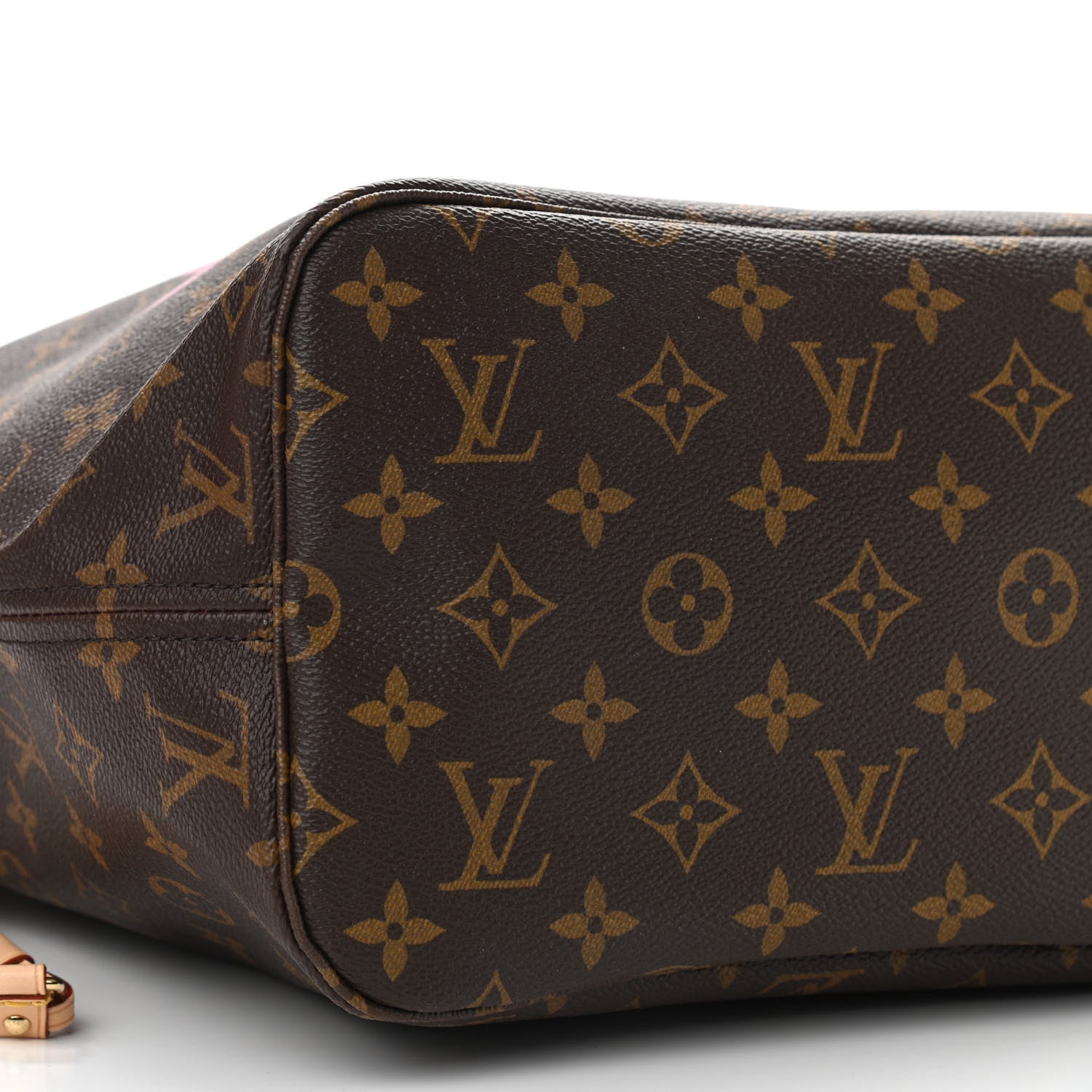 Louis Vuitton Monogram Saint Barth V Neverfull MM Hot Pink 11 of 12