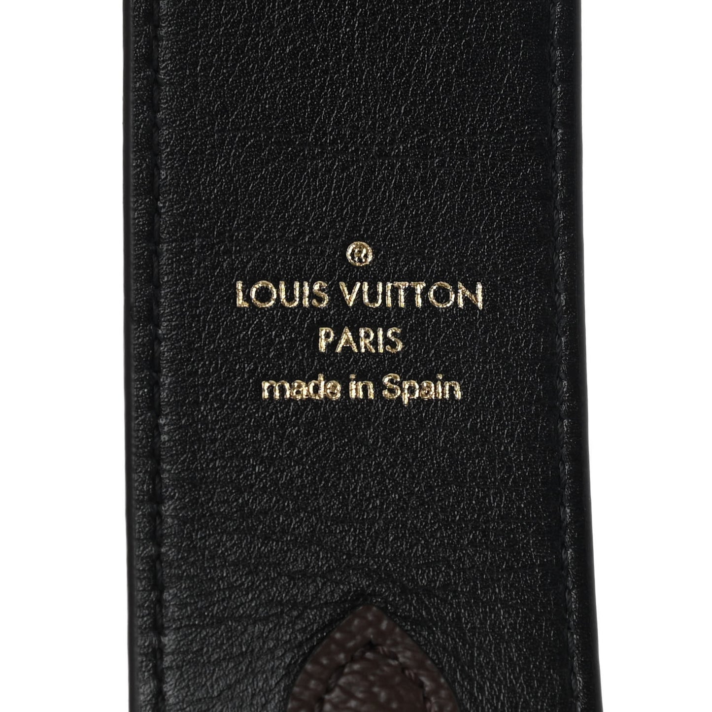 Monogram Bandouliere Shoulder Strap Black