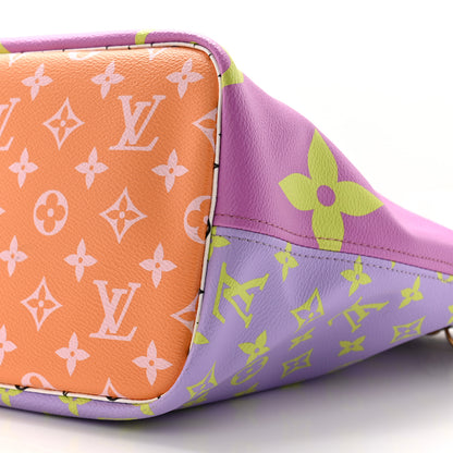 Louis Vuitton Monogram Giant Neverfull MM Pink Lilac 9 of 9