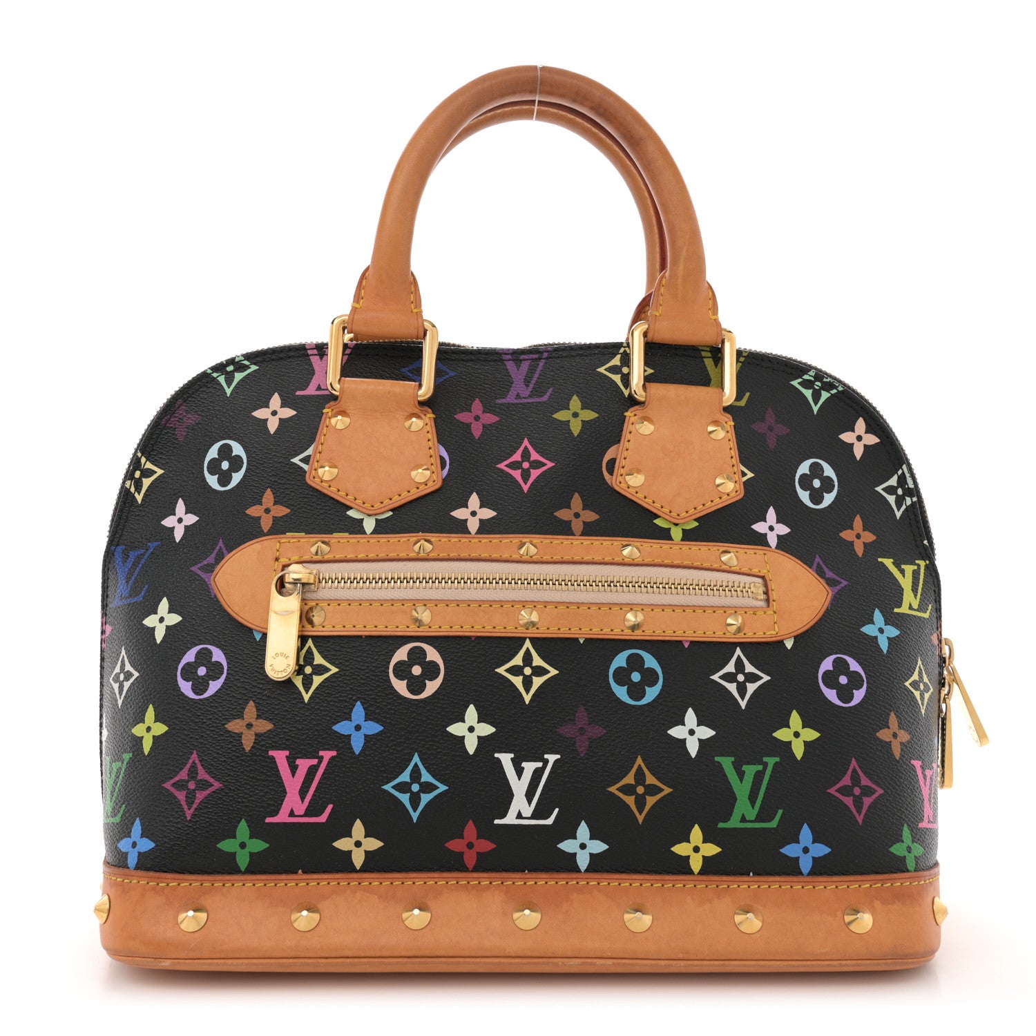 Louis Vuitton Monogram Multicolor Alma Black 1 of 14