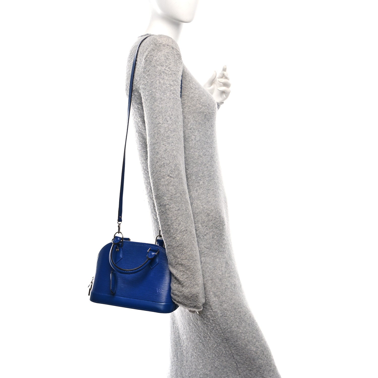 Louis Vuitton Epi Alma BB Blueberry 2 of 9
