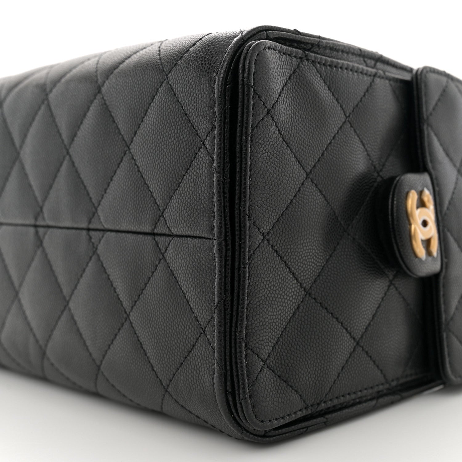 Chanel Caviar Quilted Small Chanel 25 Handbag Black 10 of 11