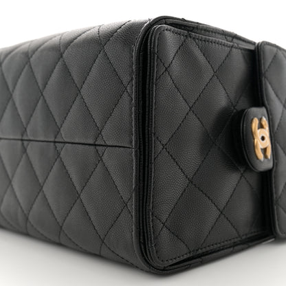 Chanel Caviar Quilted Small Chanel 25 Handbag Black 10 of 11