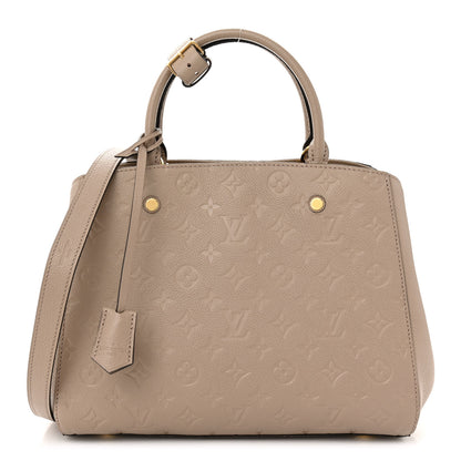 Louis Vuitton Empreinte Montaigne MM Tourterelle 1 of 10