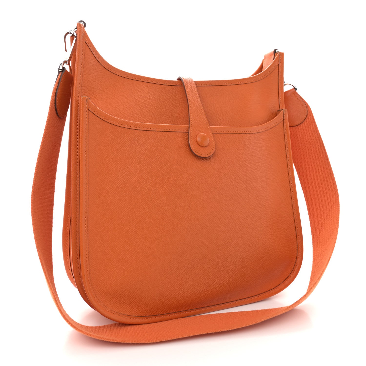 Hermes Epsom Evelyne III PM Orange 3 of 13